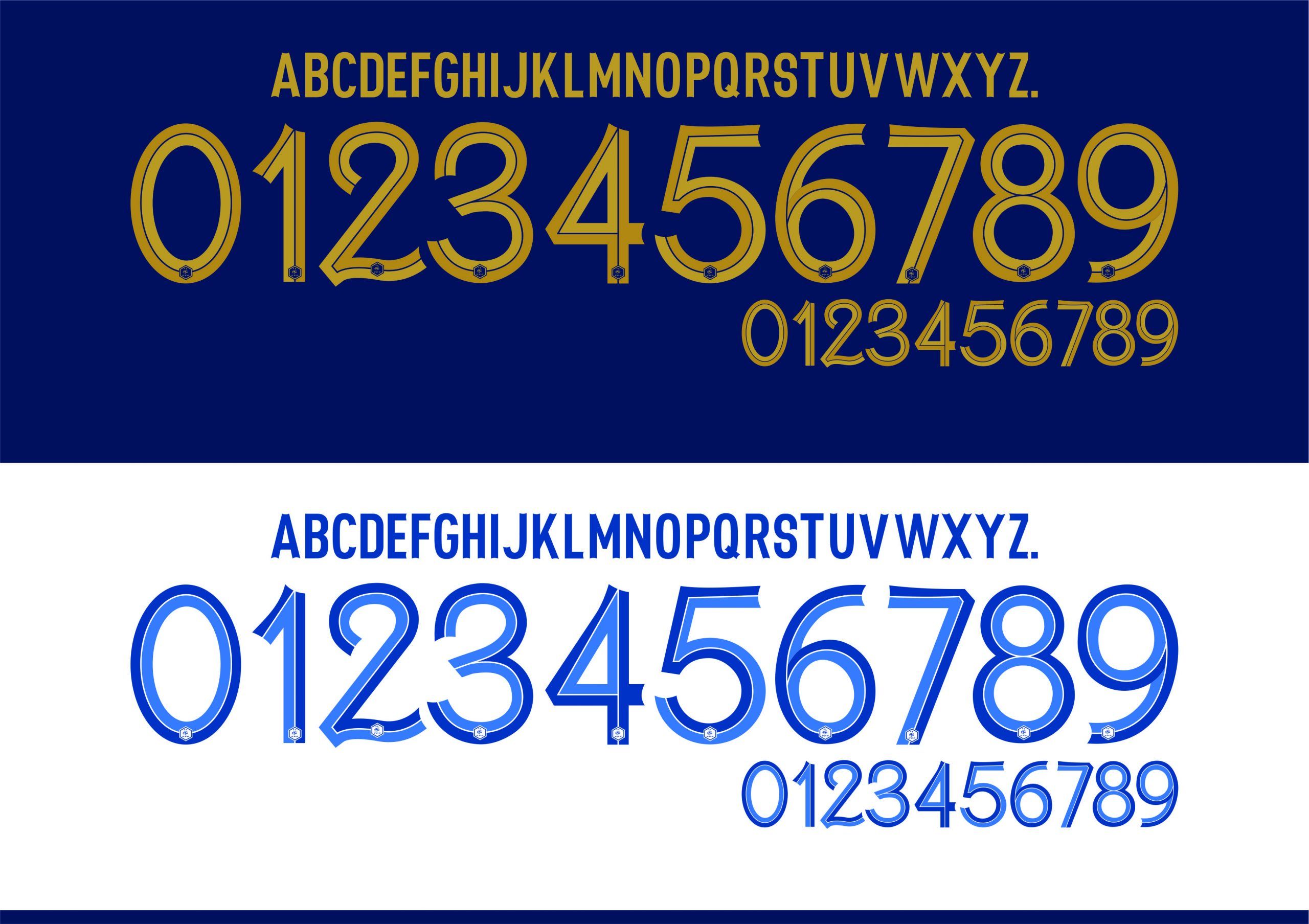Francia 2022 font